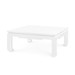 Bethany Large Square Coffee Table, Vanilla