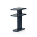 Casey Side Table, Azure Burl