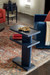 Casey Side Table, Azure Burl