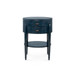 Natalie 2-Drawer Side Table, Dusky Ocean