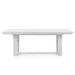 Finn Dining Table, Glazed Whisper White