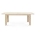 Larson Dining Table, Sand