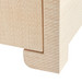 Elina 3-Drawer Side Table, Natural Twill
