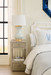 Thiri Lamp Without Shade, Coconut White