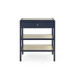 Caanan 1-Drawer Side Table, Midnight Blue