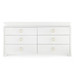 Elina Extra Large 6-Drawer, Vanilla