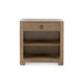 Karen 1-Drawer Side Table, Driftwood