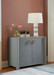 Audrey Cabinet, Washed Winter Gray