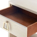 Stanford 1-Drawer Side Table, Blanched Oak