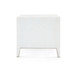 Madeline 3-Drawer Side Table, Platinum Shimmer
