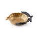 Roxanne Bowl, Gold Leaf