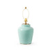 Aksel Lamp Without Shade, Pacific Teal