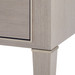 Morris Desk, Taupe Gray and Satin Bronze