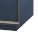Ansel 4-Door Cabinet, Blue Steel