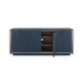 Ansel 4-Door Cabinet, Blue Steel