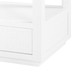 Camilla Etagere, Chiffon White