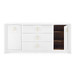 Audrey 3-Drawer & 2-Door Cabinet, Cream