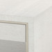 Parker 2-Drawer Side Table, Silver Shimmer