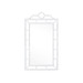 Chloe Mirror, Eggshell White