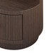 Aaron 2-Drawer Side Table, Warm Chocolate