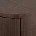 Aaron 2-Drawer Side Table, Warm Chocolate