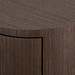 Aaron 2-Drawer Side Table, Warm Chocolate
