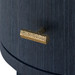 Aaron 2-Drawer Side Table, Selvage Blue