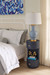 Aaron 2-Drawer Side Table, Selvage Blue