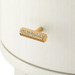 Aaron 2-Drawer Side Table, Sand White