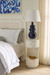 Aaron 2-Drawer Side Table, Sand White