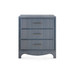 Barrett 3-Drawer Side Table, Denim Mist