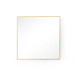 Clarence Medium Mirror, Polished Brass