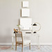Clarence Medium Mirror, Polished Brass