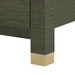 Camden 3-Drawer Side Table, Deep Olive
