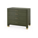 Camden Large 4-Drawer, Deep Olive