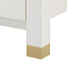 Camden Large 4-Drawer, Sand White