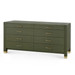 Camden Extra Large 8-Drawer, Deep Olive