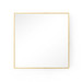 Clarence Large Mirror, Polished Brass