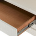 Florence 2-Drawer Side Table, Sand White