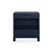 Florence 2-Drawer Side Table, Selvage Blue