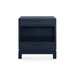 Florence 2-Drawer Side Table, Selvage Blue