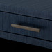 Florence 2-Drawer Side Table, Selvage Blue