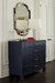 Florence Large 4-Drawer, Selvage Blue