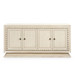 Maxwell 4-Door Cabinet, Sailcloth Sheen