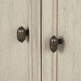 Maxwell 4-Door Cabinet, Sailcloth Sheen