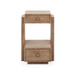 Warren 2-Drawer Side Table, Soft Glow Oak