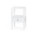 Lilian 1-Drawer Side Table, Vanilla