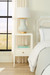 Lilian 1-Drawer Side Table, Vanilla