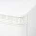 Sienna 3-Drawer Side Table, Glazed Whisper White