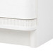 Sienna 3-Drawer Side Table, Glazed Whisper White